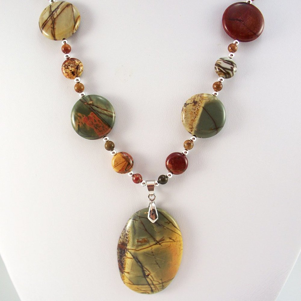 Red Creek Jasper Necklace